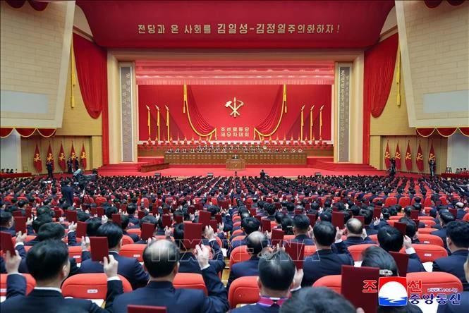 An overview of the opening session of the 9th Congress of the Workers’ Party of Korea (WPK). (Photo: KCNA/ VNA)