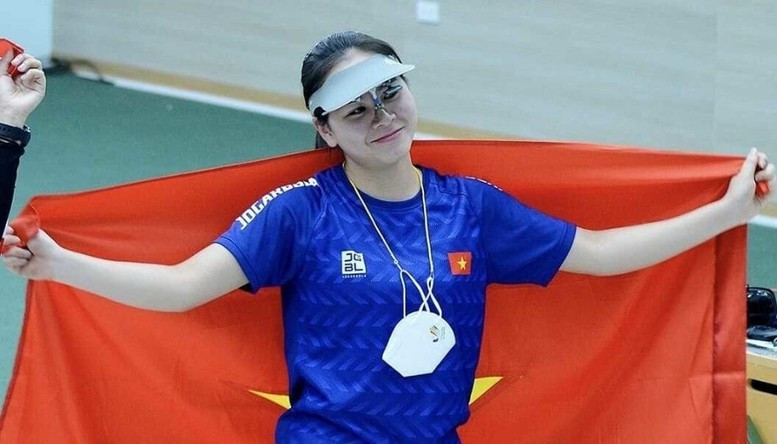 Shooter Trinh Thu Vinh tops the list of outstanding athletes