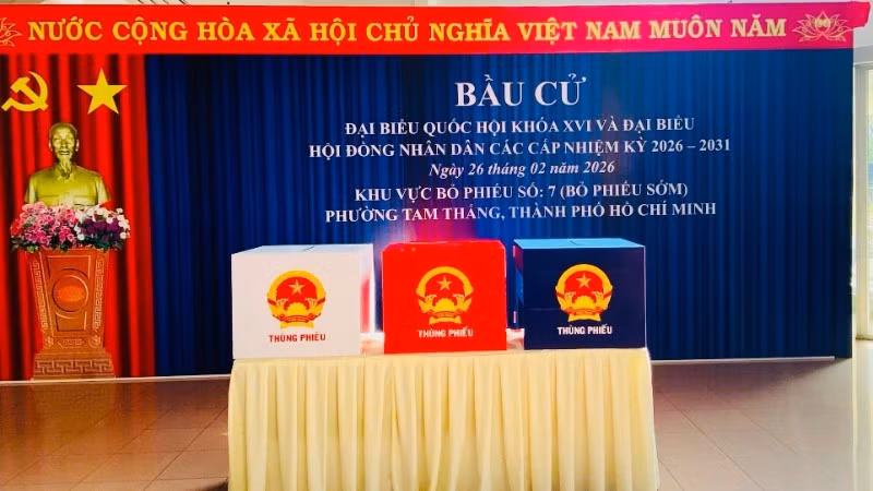Authorities in Tam Thang Ward, Ho Chi Minh City have finalised preparations for the early election of deputies to the 16th National Assembly and People’s Councils at all levels for the 2026–2031 term.