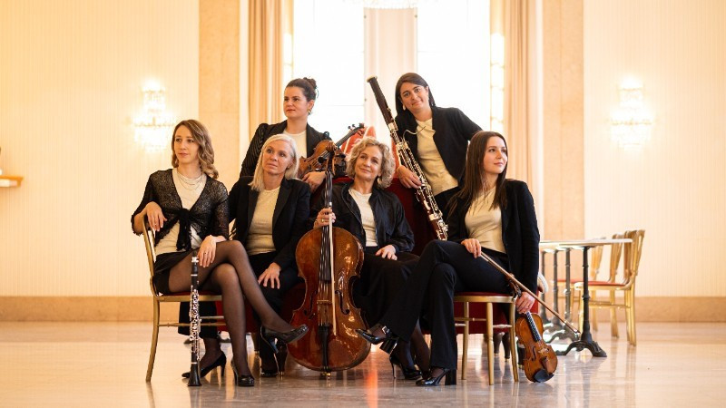 Members of La Philharmonica chamber ensemble (Photo: Ho Guom Opera House)