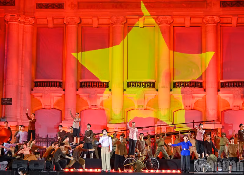 The programme’s message aimed to evoke pride, love for the homeland and the country, and gratitude to previous generations, and at the same time, inspire the younger generation to continue and promote the heroic tradition of the nation.