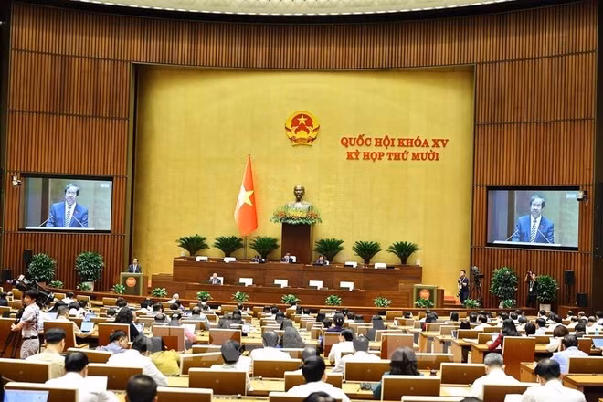 An overview of the 15th NA's 10th session (Photo: VNA)