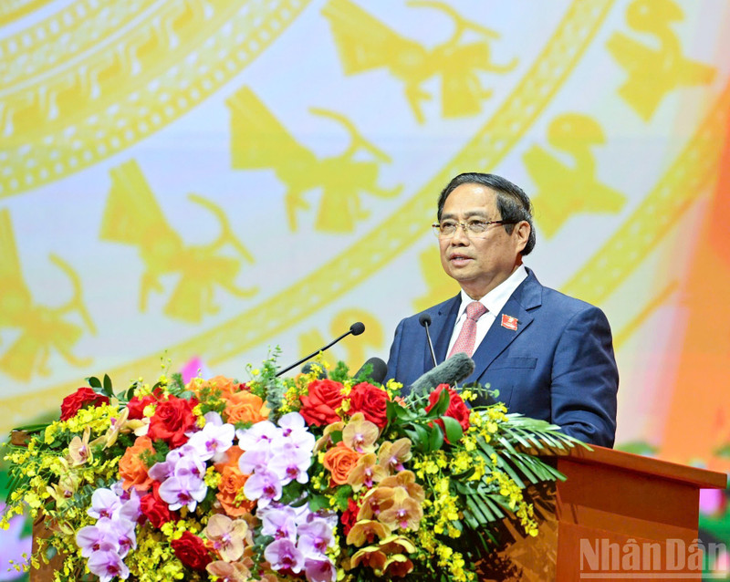 Politburo member, Secretary of the Government Party Committee, Prime Minister Pham Minh Chinh. (Photo: NDO)