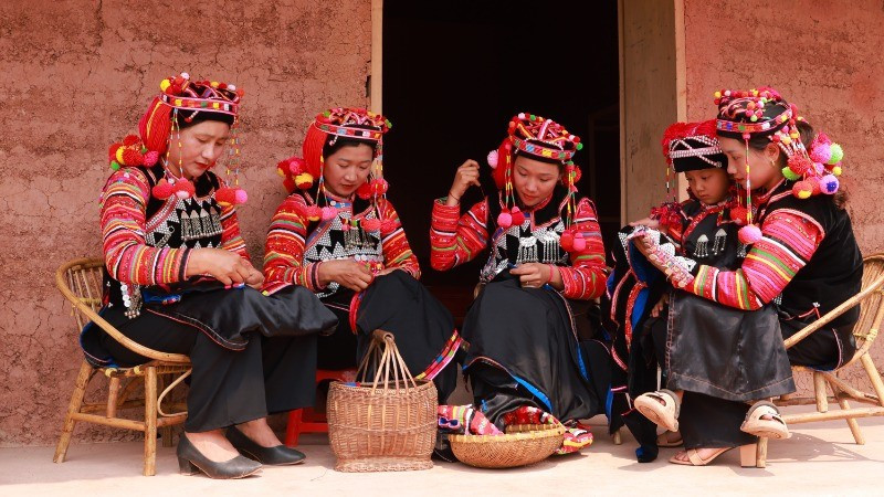 The art of making traditional attire by the Ha Nhi ethnic group was recognised as a National Intangible Cultural Heritage in 2023