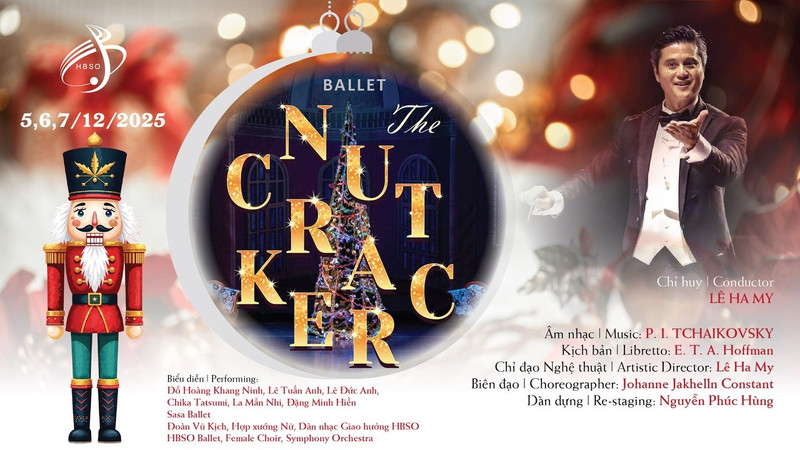 ‘Nutcracker’ Ballet to bring festive sparkle back to Ho Chi Minh City (Photo: HBSO)