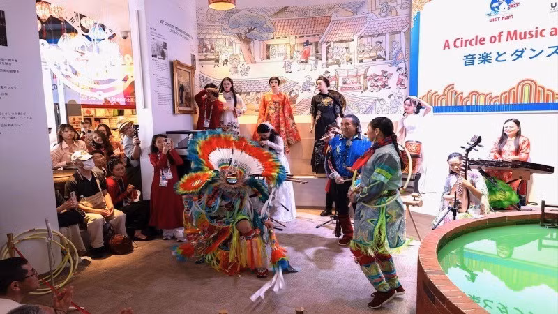 A performance at the programme 