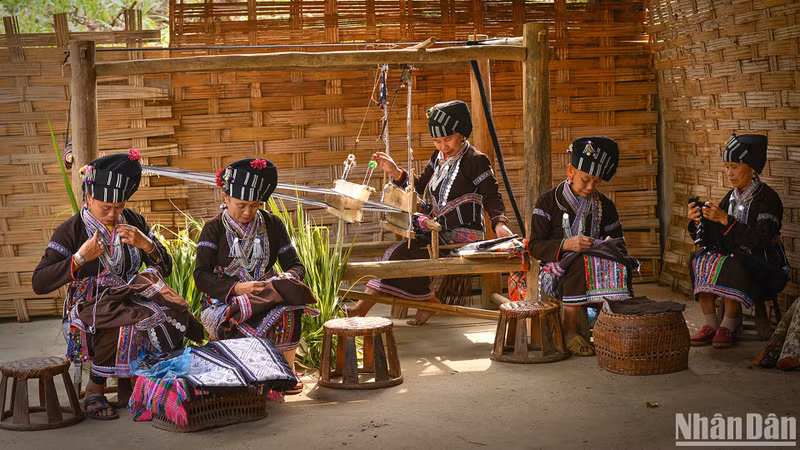 Brocade weaving is a time-honoured craft of the Lu ethnic group in Lai Chau Province 