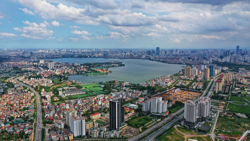 Ha Noi's master plan lays the foundation for the capital’s sustainable development and prosperity (Photo: Le Viet) 