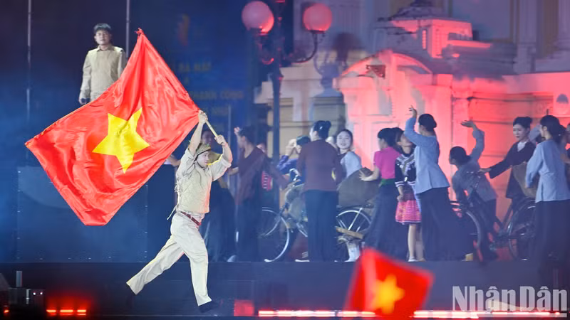 A performance at the programme 