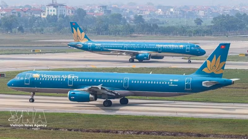 Vietnam Airlines aircraft (Photo: VNA)