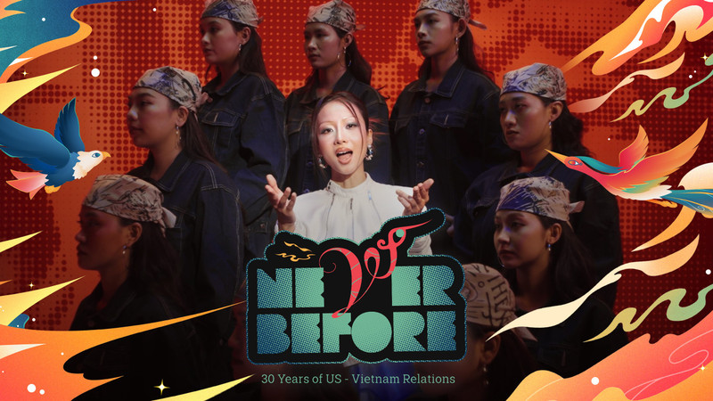 “Never Before” revisits key milestones in the US–Viet Nam relationship while highlighting the next generation as the most vivid reflection of the partnership today. (Photo: US Embassy Ha Noi)