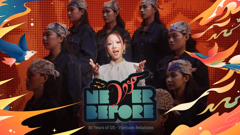 “Never Before” revisits key milestones in the US–Viet Nam relationship while highlighting the next generation as the most vivid reflection of the partnership today. (Photo: US Embassy Ha Noi)