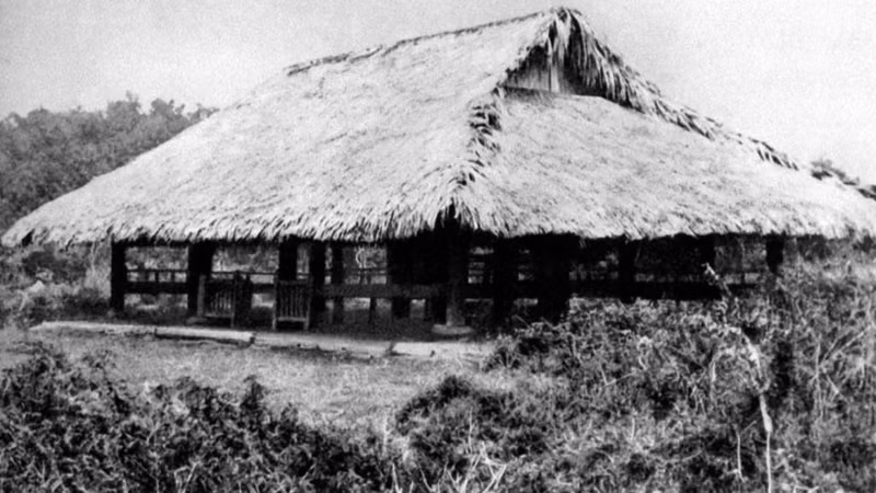 Tan Trao Communal House, Son Duong District (Tuyen Quang), where the Congress of People’s Representatives took place on August 16, 1945. (Photo: VNA)