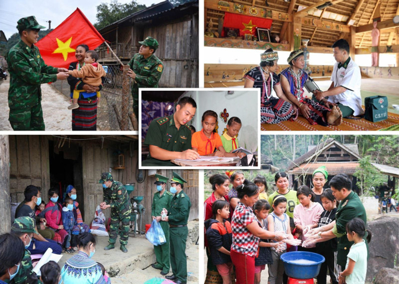 Viet Nam People’s Army upholds Uncle Ho’s teaching of filial duty to the people (Photo: VNA)