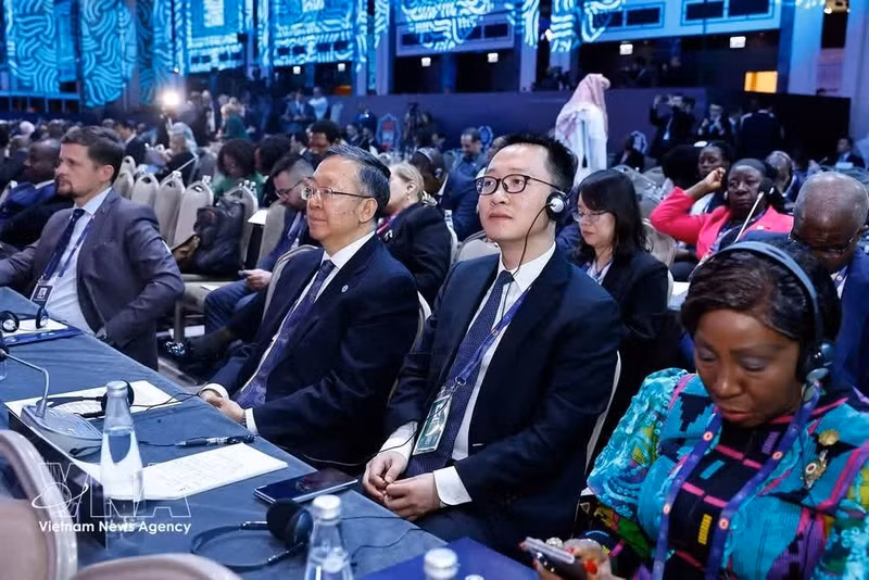 A view of the general debate of the 152nd Assembly of the Inter-Parliamentary Union (IPU-152) in Türkiye on April 16, 2026. (Photo: VNA)