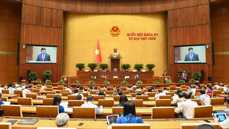 Overview of the National Assembly’s working session on May 19.