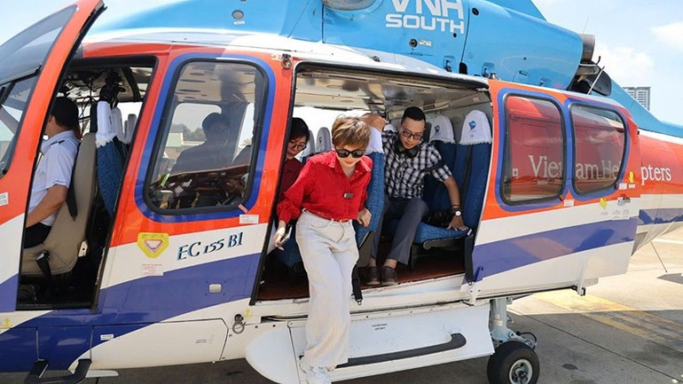 Ho Chi Minh City launches helicopter sightseeing tours