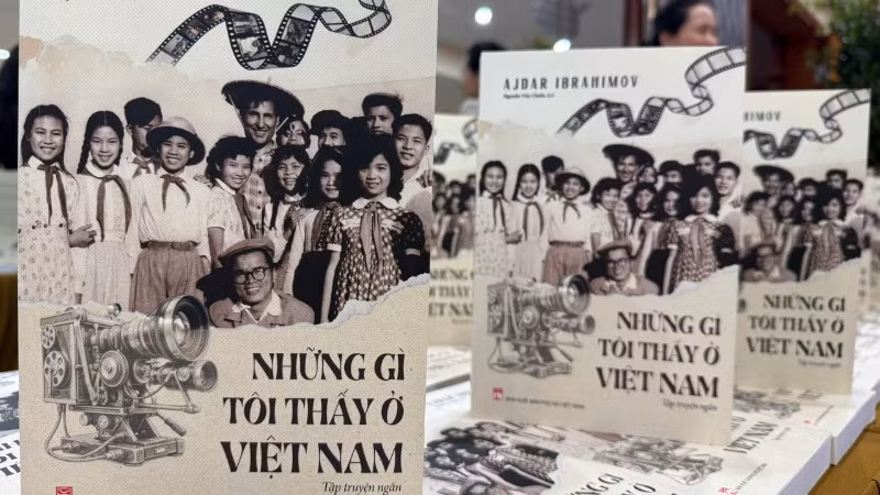 The Vietnamese edition of ‘Nhung Gi Toi Thay O Viet Nam’ (What I Saw in Viet Nam) by the Azerbaijani writer and director Ajdar Ibrahimov