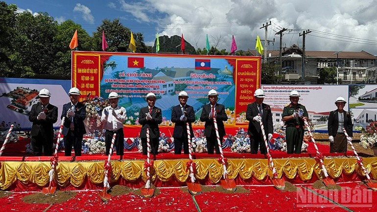 Work commences on Vietnamese-funded expansion of Vang Vieng Hospital in Laos