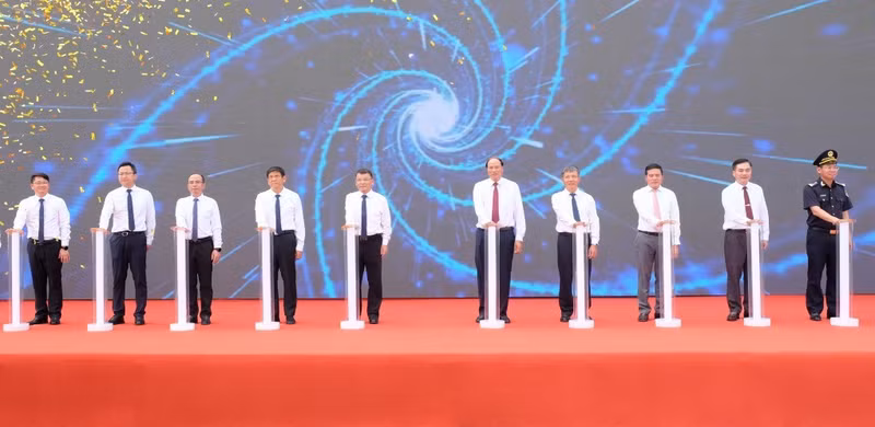 Delegates at the ceremony 