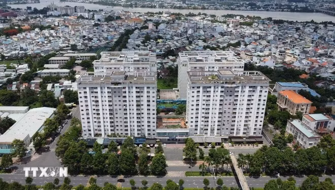 A social housing project in southern Dong Nai province. (Photo: VNA)