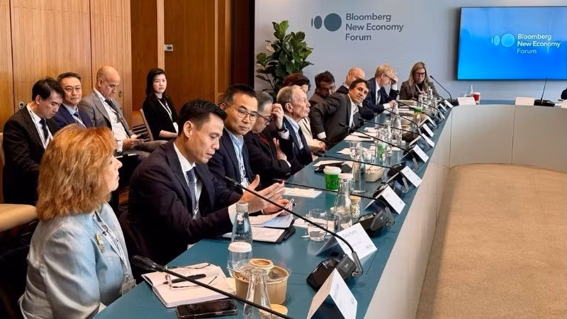 Deputy Foreign Minister Dang Hoang Giang speaks at the event (Photo: MOFA)