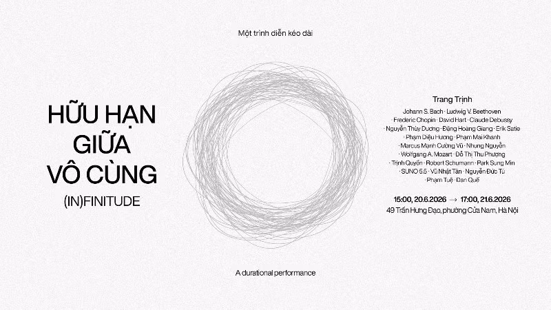 Pianist Trang Trinh to stage 24-hour durational performance in Ha Noi