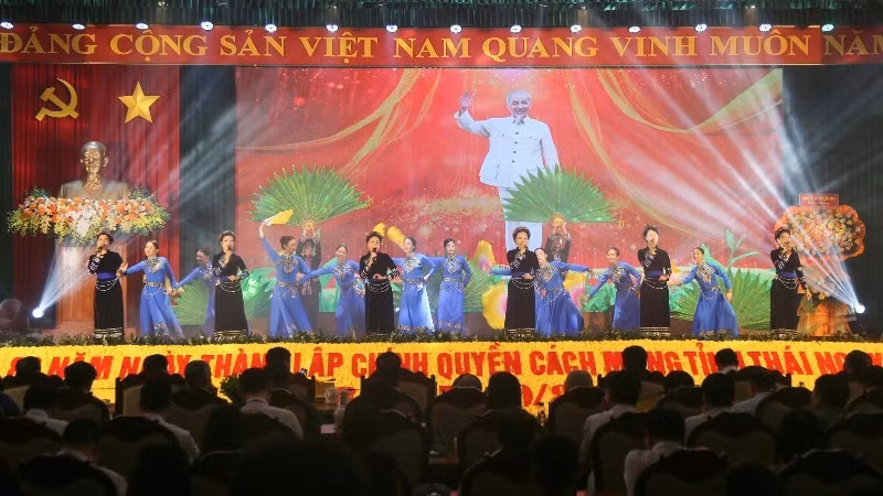 A performance at the ceremony 