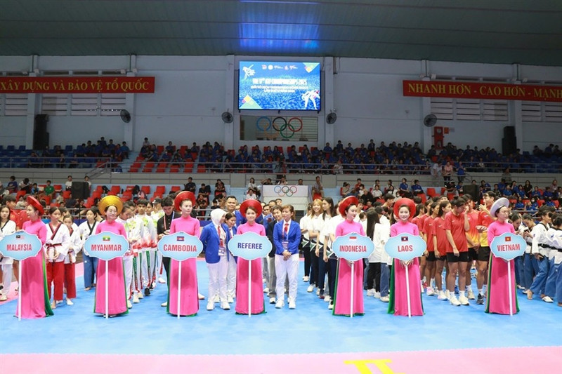 More than 370 athletes compete at Southeast Asian Taekwondo Championships in Khanh Hoa 