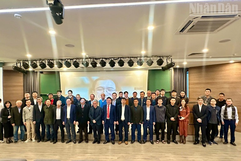 Scientists at the event 