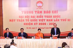 At the press briefing (Photo: VNA)