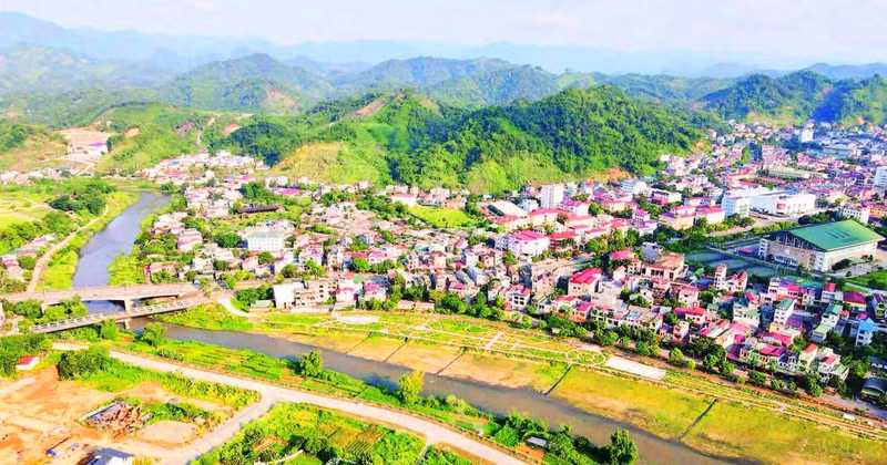 A corner of the urban area in Bac Kan ward. (Photo: TUAN SON)