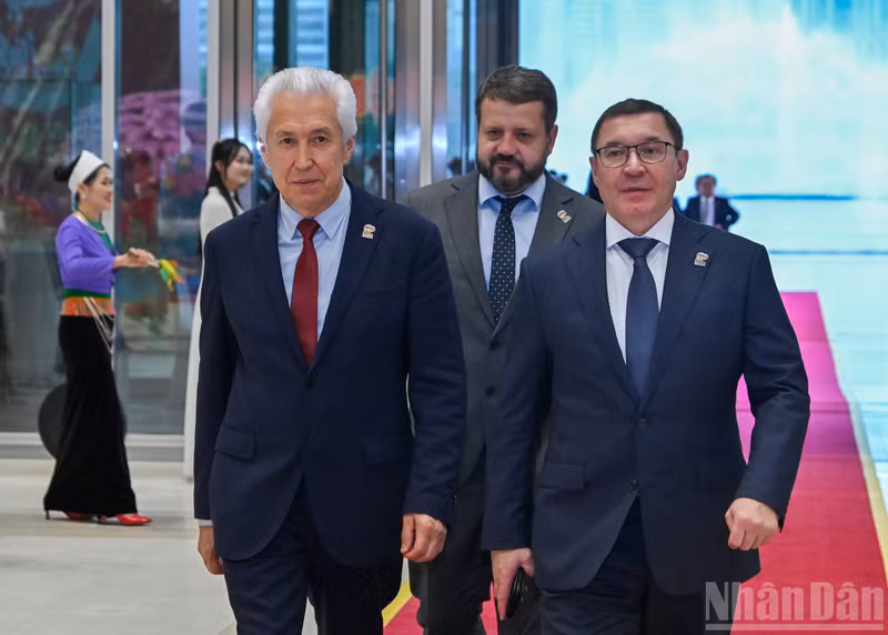 International delegates to he banquet.