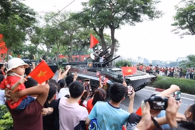 Military forces are ready for the rehearsal (Photo: VNA)