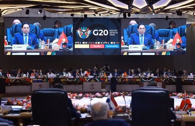 An overview of the plenary session of the G20 Summit (Photo: VNA)