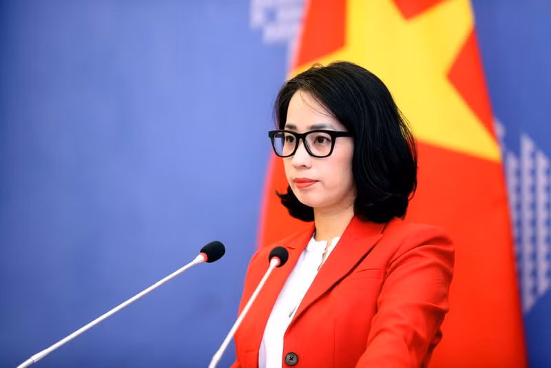 Spokesperson of the Ministry of Foreign Affairs Pham Thu Hang (Photo: Ministry of Foreign Affairs)