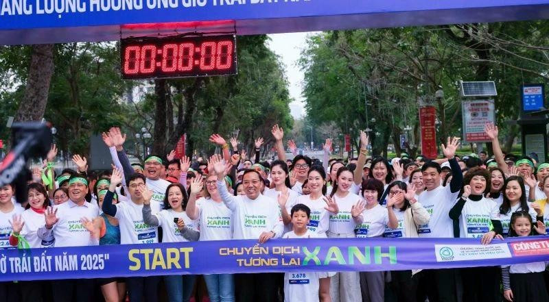 Spreading a green lifestyle, thousands will run in response to Earth Hour 2026.