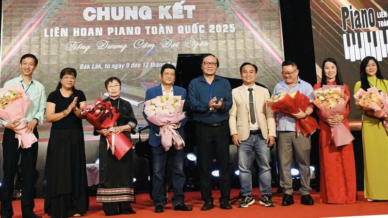 The National Piano Competition 2025 left a strong impression on the piano movement in the Central Highlands region.