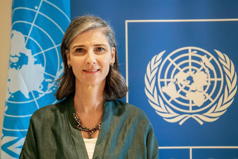 UNDP Resident Representative in Viet Nam Ramla Khalidi (Photo published by VNA)