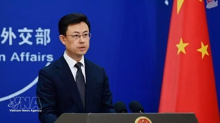 Chinese Foreign Ministry spokesperson Guo Jiakun (Photo: IRNA/VNA)