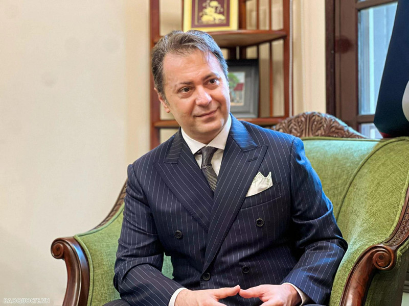 Pakistani Ambassador to Viet Nam Kohdayar Marri. (Photo: https://baoquocte.vn)