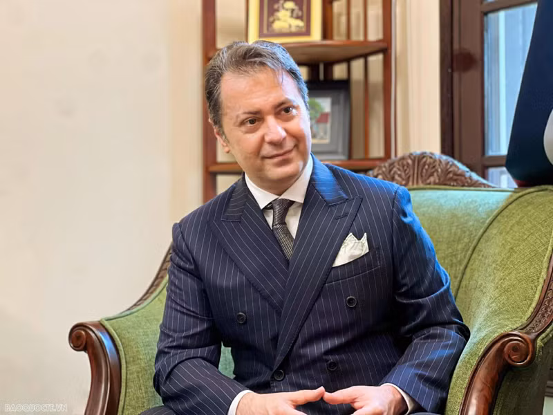 Pakistani Ambassador to Viet Nam Kohdayar Marri. (Photo: https://baoquocte.vn)