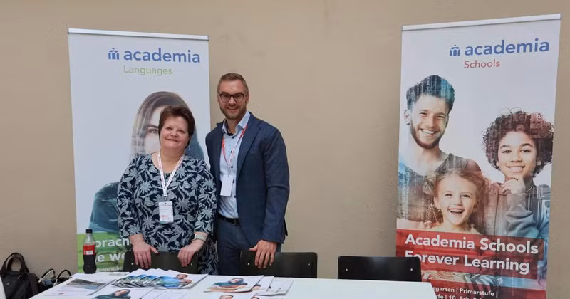 Academia Group introduces its training programmes at the Viet Nam Day 2025. (Photo: VNA)