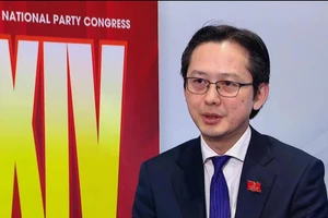 Ambassador Do Hung Viet, Permanent Representative of Viet Nam to the United Nations, speaks to the Viet Nam News Agency (VNA) in the interview shortly after the 14th National Party Congress concluded in Ha Noi on January 23. (Photo: VNA)