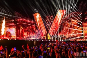 The concert “Homeland in Our Hearts” held on the evening of August 10 at My Dinh National Stadium, Ha Noi.