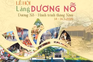The Duong No Village Festival 2026 under the theme “Duong No – A Journey Through May” from 14 to 16 May.