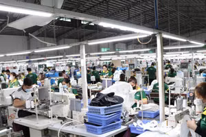 More than 125,900 new enterprises were registered in the first seven months of the year, with total registered capital reaching nearly 1.52 quadrillion VND (58.3 billion USD). (Photo: VNA)