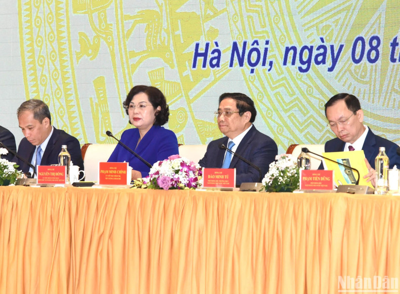 Prime Minister Pham Minh Chinh attends and gives a speech at the event.