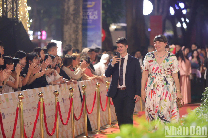 Capturing beautiful memories at the Film Festival.