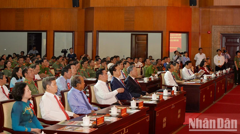 General Secretary and President To Lam and delegates attend the ceremony. General Secretary and President To Lam and delegates attend the ceremony.